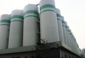 青島啤酒股份有限公司青啤三廠發酵罐保溫工程